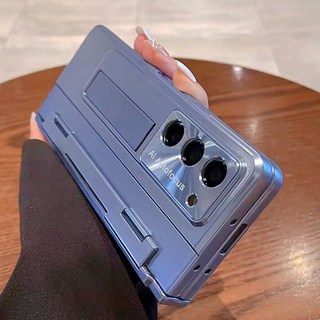 삼성 갤럭시 Z 폴드 6 5 용 투명 케이스 유리 필름 스크린 힌지 보호 커버, 04 For Galaxy Z Fold 4, 03 Blue