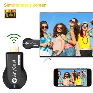Anycast M2 Plus TV 스틱 Wifi 디스플레이 동글 수신기 DLNA Miracast Airplay 무선 어댑터 1080P Mirascre, 1개