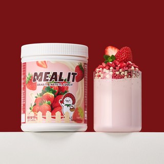 밀잇 식사대용 단백질 쉐이크 딸기맛