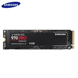삼성 970 pro NVMe M.2 SSD 사용 모습
