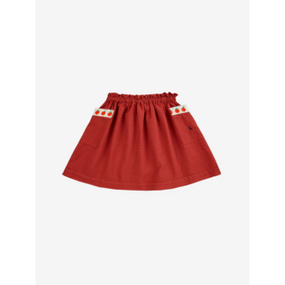 [BOBO CHOSES] 보보쇼즈 24SS 키즈 스커트 Pockets woven skirt 124AC093