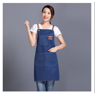 김영마켓 바리스타 방수앞치마, 1개, 연베이지