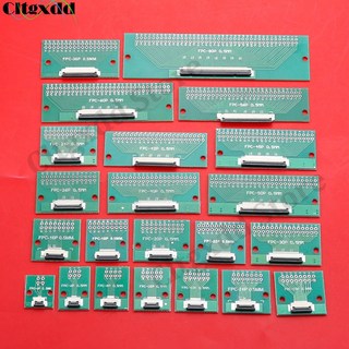 FPC FFC 케이블 어댑터 보드 SMT to 2 54mm 4P 6P 8P 10P 12P 14P 15P 16P 18P 20P 피치 커넥터 22P 24P 56P 80P 0 5mm, 1개