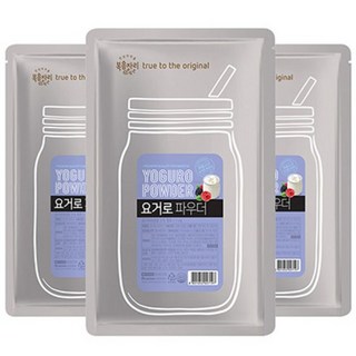 대상 요거로 파우더, 3개, 1kg, 1개입, 1kg
