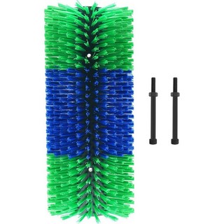 및 바디 도구 소 방지 로드 청소 가려움증 젖소 농업용 말 긁기 양 회전 브러시 롤러, Green Blue, Green Blue, 1개