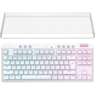 Logitech G Logicool G715 / G713 호환 Geekria 키보드 커버 – 숫자 키리스 무선 기계식 게임용 반투명 아크릴 보호 케이스 (Frosted, 1개) 로지텍g713