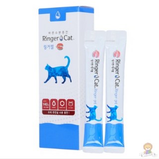 링거펫 링거캣 링거젤 고양이 전용 수분보충제 140G X 10개입 고양이간식, 10개