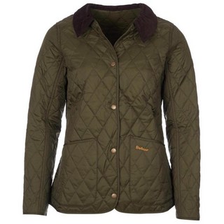바버 BARBOUR 아난데일 퀄팅 자켓 여성 올리브 컬러