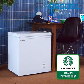 포쿨 미니냉동고 소형 가정용 업소용 FC-60BDW, 화이트 60L