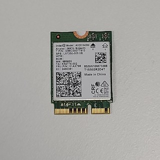 INTEL Wi-Fi 6 AX201 무선랜카드
