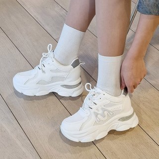 슈레나 여성용 엠라인 9cm 키높이 운동화 스니커즈