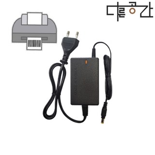 브라더 라벨프린터 PT-12K PT-P300BT 전원 어댑터 다른공간(전원코드포함), 1개