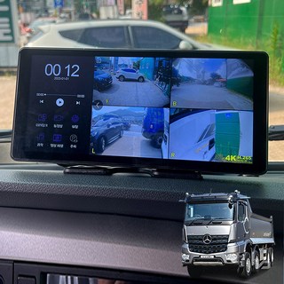 벤츠 뉴아록스 덤프 LCD터치센서 호크WS10 블랙박스(호환 상품), 1개, 64GB