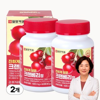 일양약품 진하게 담은 크랜베리정, 2개, 60정