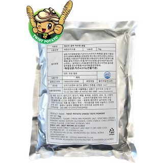 오리지널 회오리감자 치즈맛시즈닝 / 회오리감자 / 치즈맛가루 / 뿌링클 / 회오리감자기계 / TwistPotato, 1개, 1kg