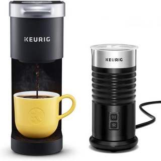 큐릭 K미니 싱글서브 커피메이커 블랙, K-Mini + Black Frother_K-Mini
