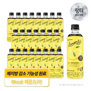 본사직영 링티 레몬라이트, 24개, 500ml