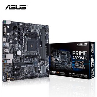 마더보드 메인보드 ASUS PRIME A320M K AMD A320 DDR4 3200MHz 32 기가바이트/초 M.2 SATA 6 USB 3.0 지원 R3 R5 R7 R9 마더 보, 마더 보드
