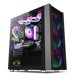 앱코 SUITMASTER 391T 아르카스 강화유리 미들타워 케이스