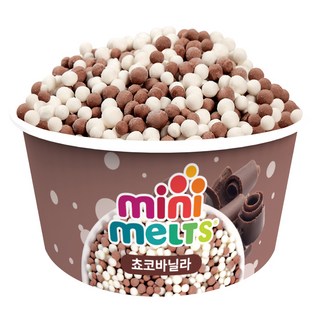 미니멜츠 쵸코바닐라 아이스크림