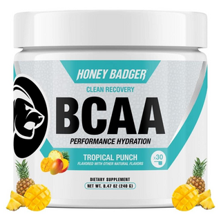 허니뱃져 BCAA 아미노산 비건 L 글루타민 함유 분말 240g