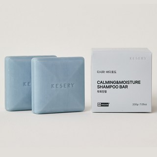 케세리 다시마 바다포도 퍼퓸 약산성 샴푸바 2개입, 200g, 1개