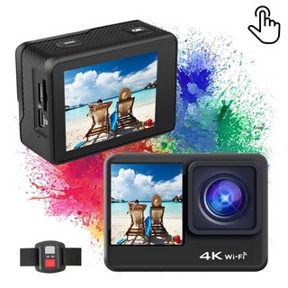 2023년 4K 30FBS 액션캠 듀얼 컬러 스크린 브이로그카메라 자전거블랙박스 바디캠 풀패키지, 세트C,지금할인중 2023년 4K 30FBS 액션캠 듀얼 컬러 스크린 브이로그카메라 자전거블랙박스 바디캠 풀패키지, 세트C,지금할인중