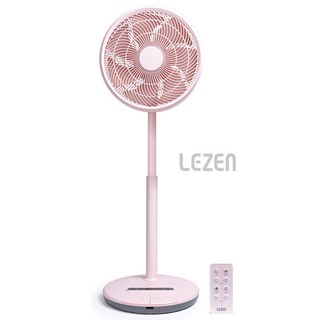 르젠 프리미엄 저소음 BLDC모터 서큘레이터 에코기능 발터치 리모컨 키높이 선풍기, LZEF-DF4-P(파스텔핑크)