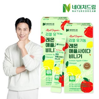 네이처드림 유기농 레몬 애플사이다비니거, 280g, 2박스