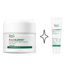 닥터지 DrG 레드 블레미쉬 클리어 수딩크림 50ml 추가10ml, 1개