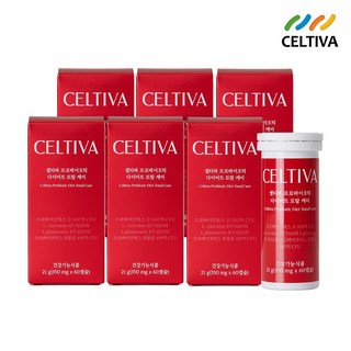 셀티바 프로바이오틱 다이어트 토탈 케어, 60정, 6박스