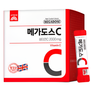 고려은단 메가도스C 비타민C 2000 100포, 2개, 2000mg