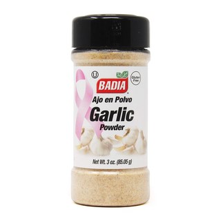 Badia Garlic Powder 3 Ounce (Pack of 12) 바디아 마늘 가루 3온스(12팩), 85g, 12개