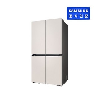 삼성 비스포크 냉장고 4도어 크리미베이지 RF84C906B4E
