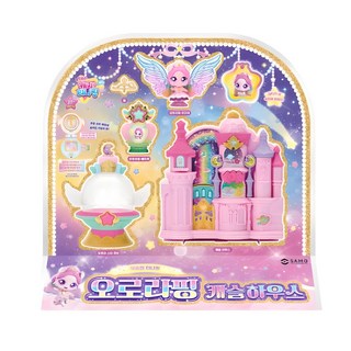 캐치티니핑 슈팅스타 오로라핑 캐슬하우스 세트, 1개