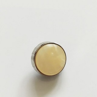1 조각 Bb 트럼펫 버튼 운모 버클 프레스 나사 패드 액세서리, [02] 1 pcs Cream Mica, 1개