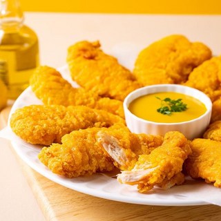 [푸킹] 국내산 닭고기 치킨스트립(치킨텐더), 2개, 1kg