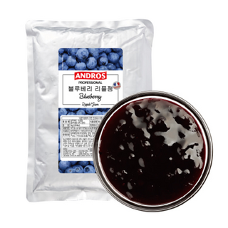 앤드로스 블루베리 리플잼 1kg, 1개