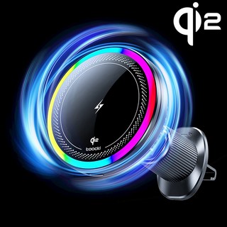 Toocki 팬쿨링 맥세이프 차량용 15W 고속 무선충전 핸드폰 거치대, QI2 고속충전모델