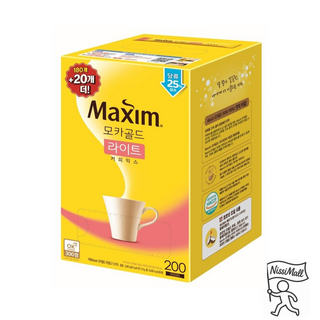 동서 맥심 모카골드 라이트 믹스, 12g, 200개입, 1개