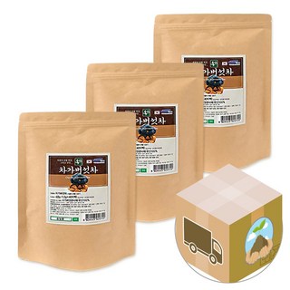 SIF 국내산 차가버섯 차 균사체 끓이는법, 1.2g, 3개, 40개입, 1.2g