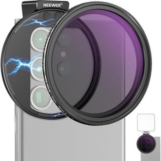 NEEWER 업그레이드 67mm 휴대폰 필터 마운트