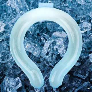 아이엠뮤즈 프리미엄 심리스 넥쿨러 사용 모습