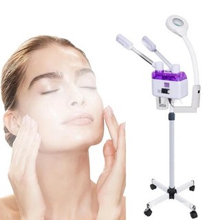 페이스 콜드 핫 스파 증기 오존 페이셜 스티머 머신, 1개, 2. US plug