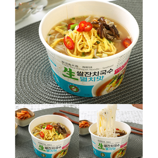 즉석쌀국수 잔치국수 멸치맛 글루텐프리 쌀국수면, 4개, 171g
