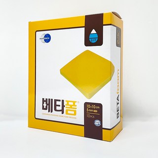 베타폼 10x10cm 5mm