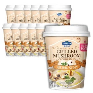 폰타나 그릴드 머쉬룸 크림 컵수프 20g 12개 상품 이미지