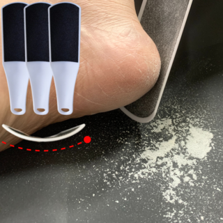 쁘르끄 효과좋은 저자극 발 각질 제거기, 36g, 1세트, 3개입