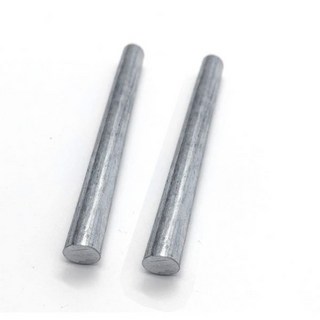 KOLAMOON 2개 세트 99.995% 고순도 아연봉 – 아연 금속 양극, 과학 실험 및 연구용 (직경 10mm, 길이 100mm) KOLAMOON 2개 세트 99.995% 고순도 아연봉 – 아연 금속 양극, 과학 실험 및 연구용 (직경 10mm, 길이 100mm)