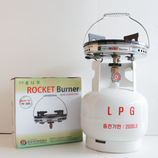 3kg LPG가스통 + 안전마개, 1세트, [2035.05]3kg 일반버너세트